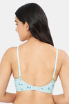 Amante Padded Non Wired Full Coverage T-Shirt Bra - Hummingbird Print — thumbnail 2